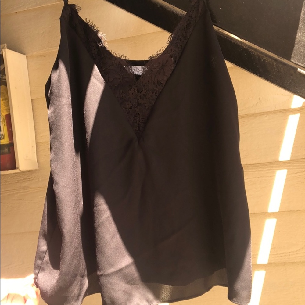 Black large tank top from socialite